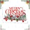 Glitzhome® 14.5" Merry Christmas Metal Stocking Holder